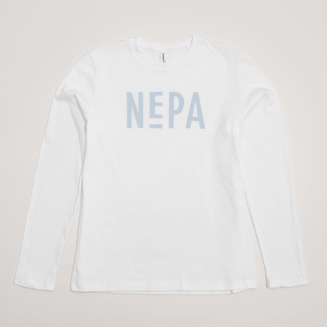 NEPA Women’s White Classic Long Sleeve