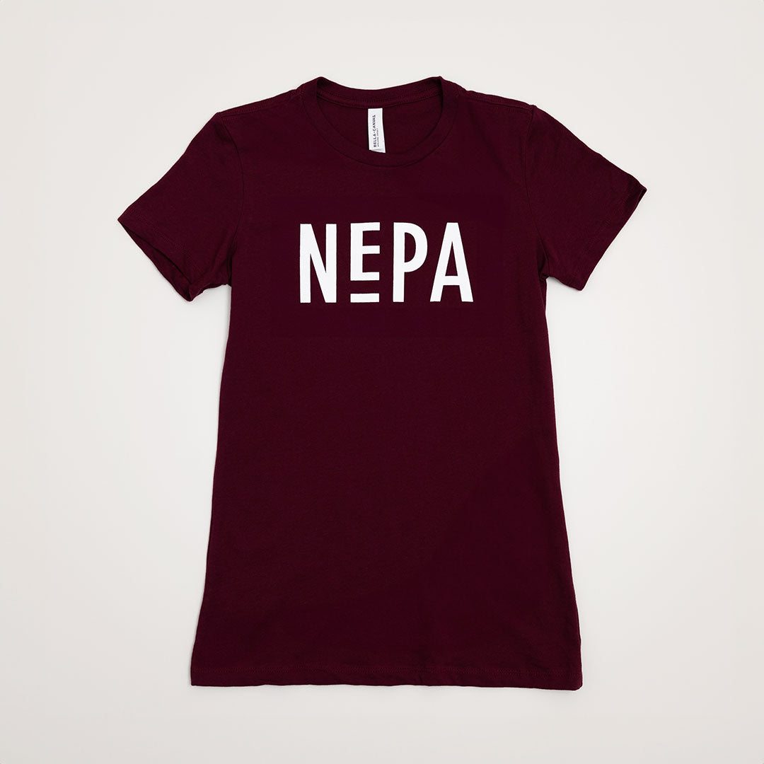 NEPA Women’s Maroon Classic Tee