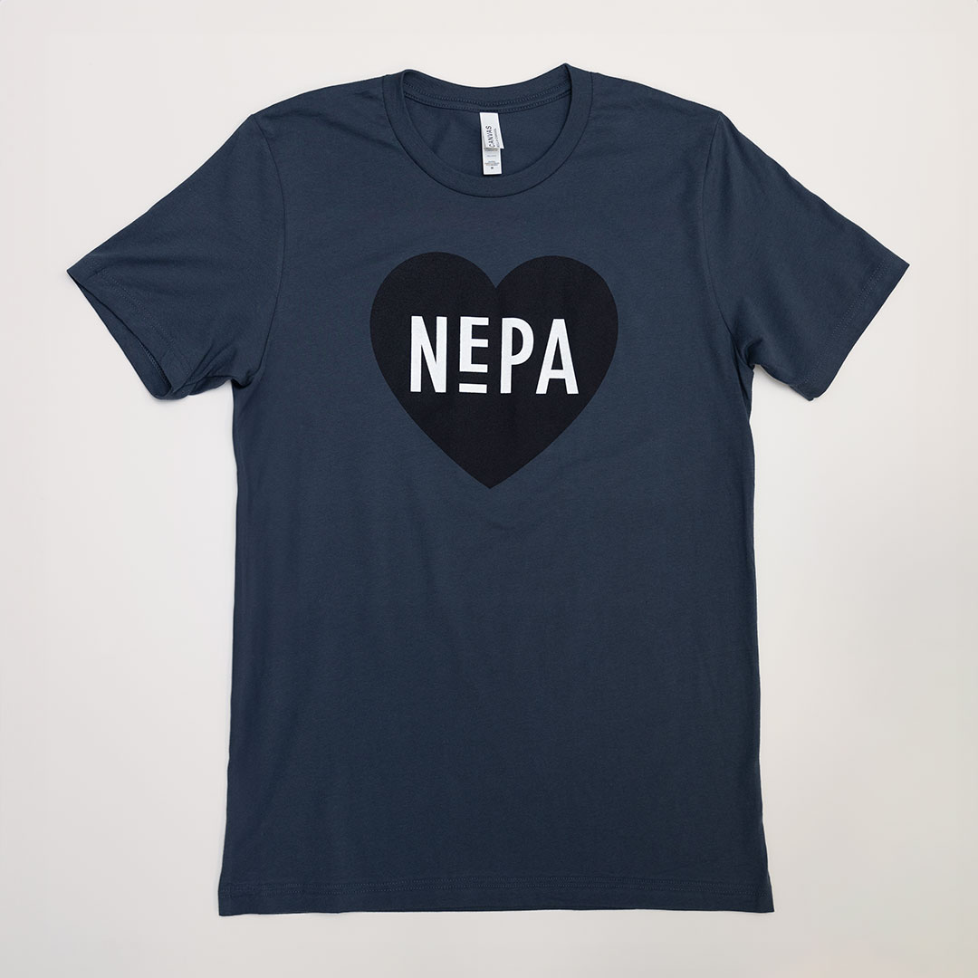 Vintage Navy Love NEPA Tee