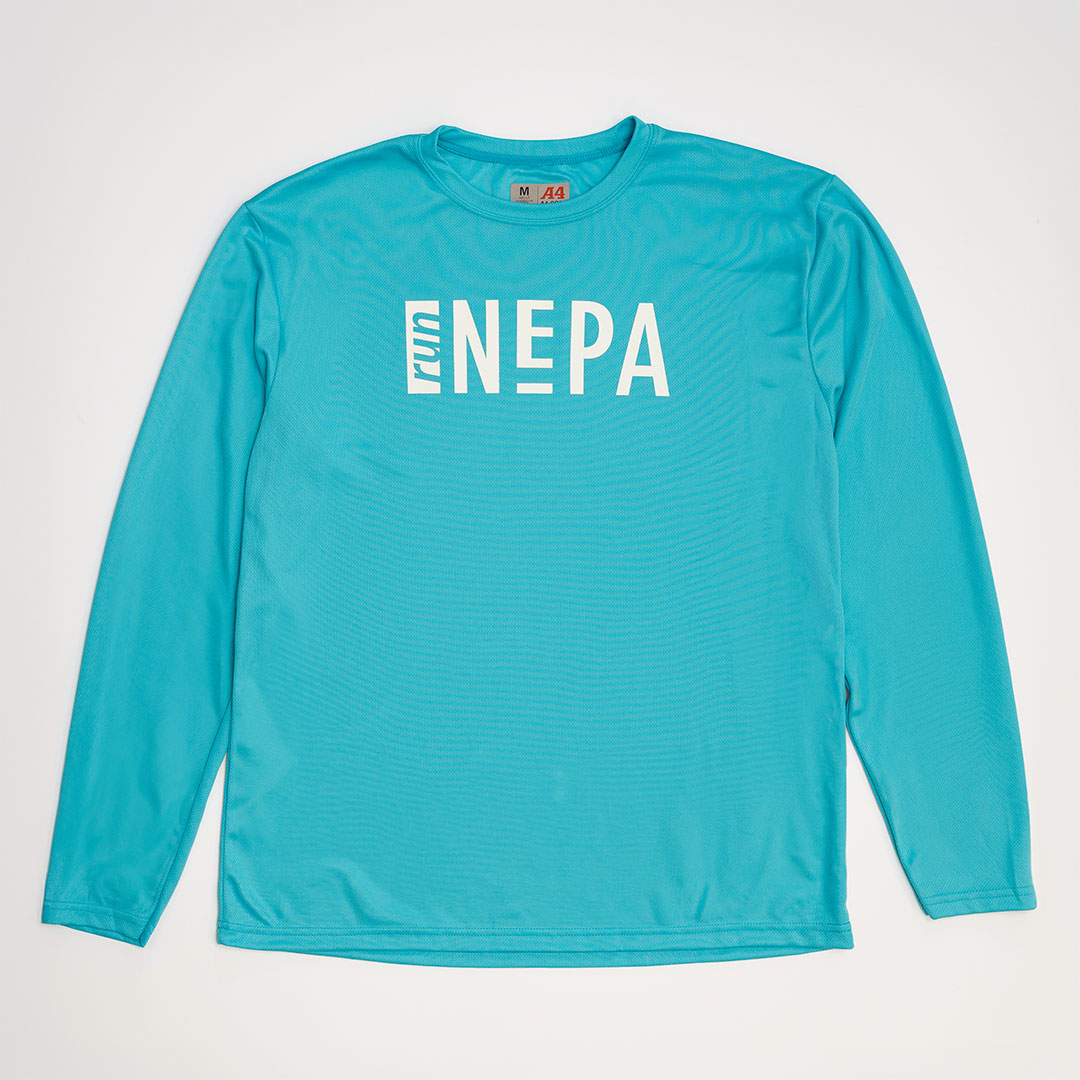 Electric Blue Performance Run NEPA Long Sleeve