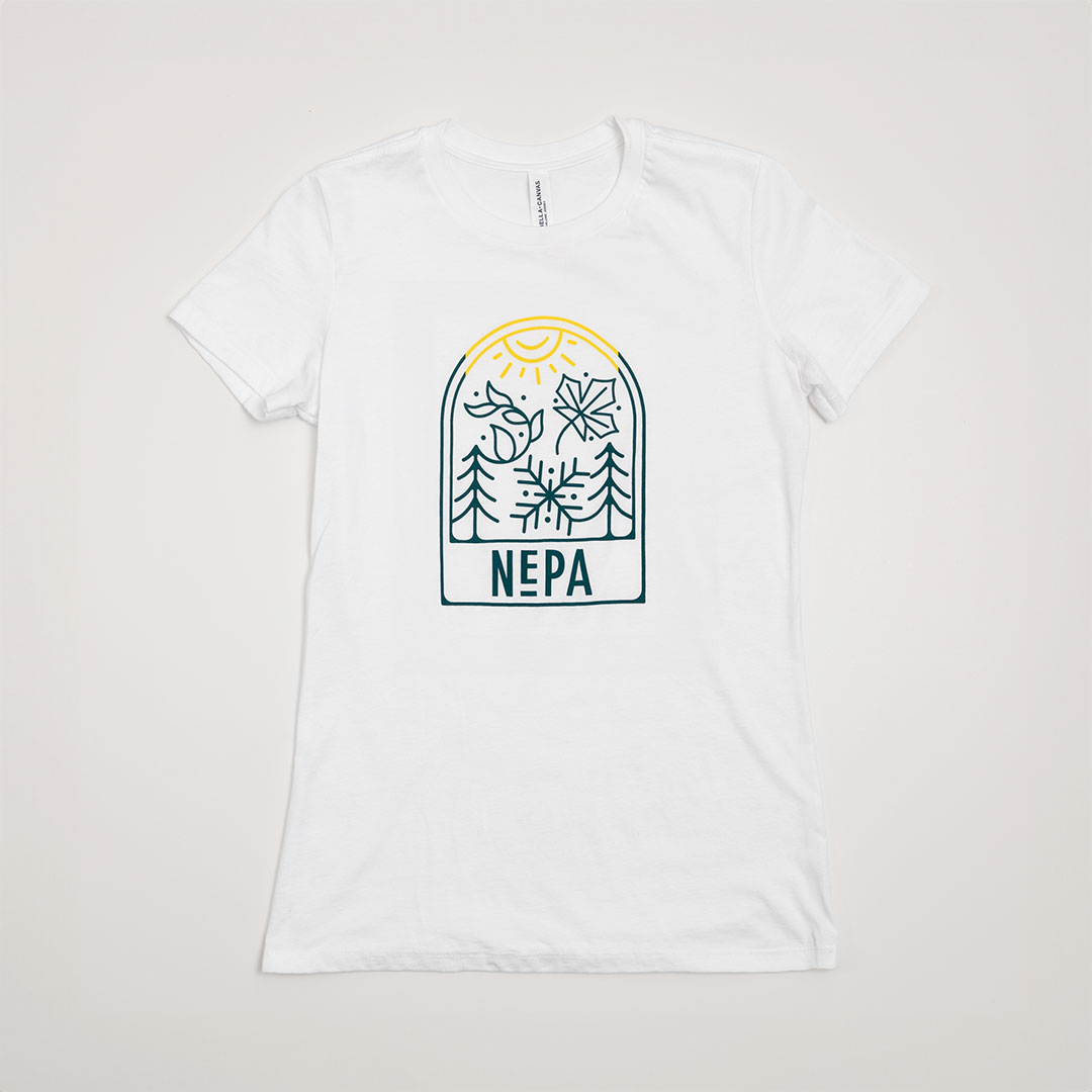 NEPA Women’s White Seasons Tee